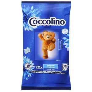 Coccolino Illatosítókendő szárítógéphez, Fresh Sky, 20 db (6db/karton) 128307282 - Vasaló, gőzölő és vasalódeszka kiegészítő és Illatpárna