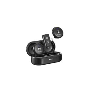 BOYA Omic-D 2.4GHz Ultrakompakt vezetéknélküli szett (iOS 1+2 Töltődoboz) Fehér 128307959 - Mikrofon