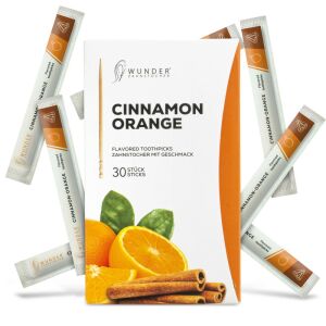 Ízesített fogpiszkáló papírdobozban - fahéjas narancs ízű 30 db 128308860