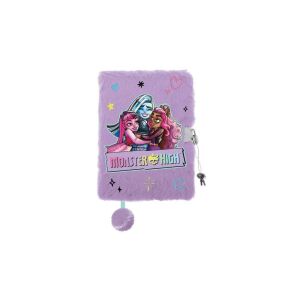 Monster High szőrmés kulcsos napló - A/5 - 96 lapos (661433) 128309169 - St. Majewski