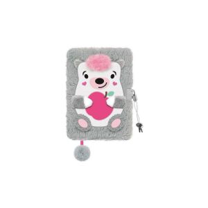 Sünis 3D szőrmés kulcsos napló - A/5 - 96 lapos (668982) 128309182 - St. Majewski