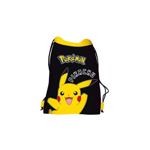 Pokemon Pikachu fekete tornazsák - Tornazsák