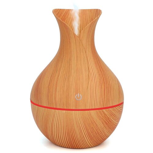 BipiLine Aromaterápiás Diffúzor - M - Fa Hatású - Színváltós - Világosbarna - 130ml 128311040