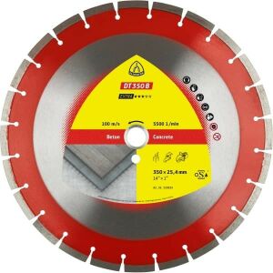 Klingspor DT 350 B диамантен нож 400x3,6x25,4mm 28 щифта 128311206 - Режещ диск