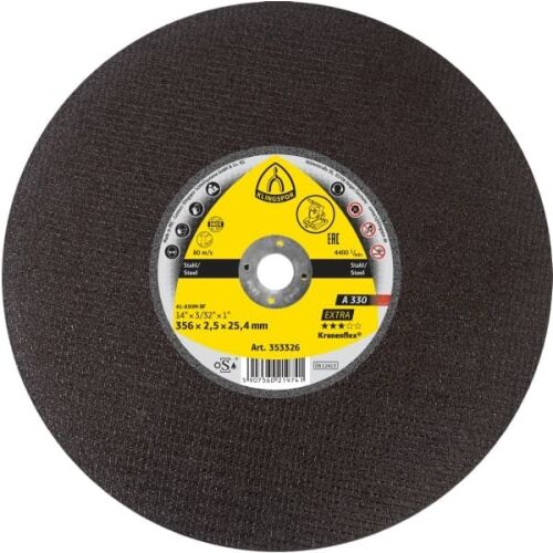 Klingspor A330 305 x 2,5 x 25,4 mm rezný kotúč 128311210