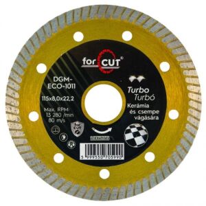 Flexmann Pre brúsenie diamantového kotúča DGM-ECO 115x1,2x8x22,2 zlatý žula, mramor 128311573 - Rezacie kotúče