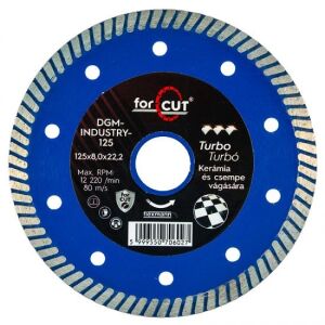 Flexmann For Cut diamond disc 125x1,2x8x22,2mm turbo BLUE granite marble 128311542 - Flexmann