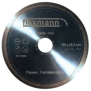 Flexmann For Cut диамантен диск GM8 230x2,2x9x25,4mm непрекъснат ръб керамични плочки 128311582 - Режещ диск