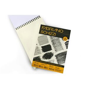 Fabriano Sketch 90 g A4 80 lap spirál rajz- és vázlattömb 128311756 - Fabriano