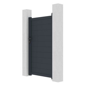 G21 Orlando kapu, 100×173 cm, jobbos kivitel, antracit színben 128312408 - Kertkapu
