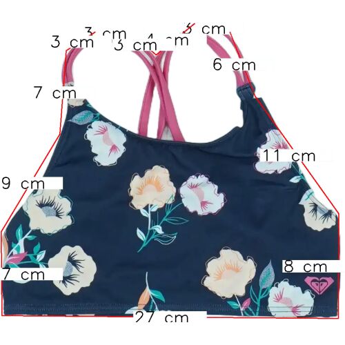 Roxy Lány Bikini felső (Méret: 140)