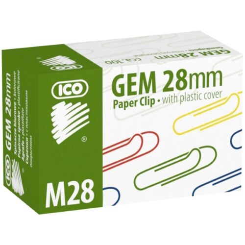 ICO M28-100 színes gemkapocs 128316047
