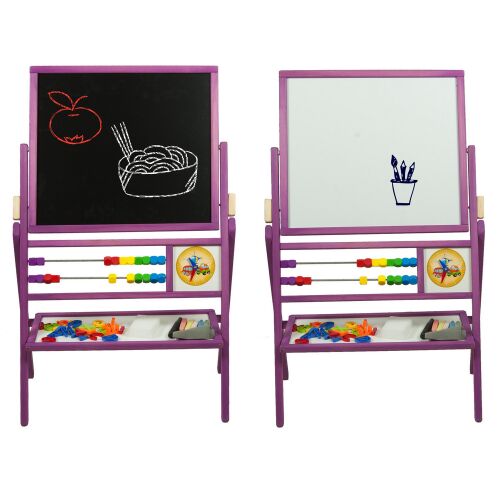 Forgatható mágnes- és rajztábla Inlea4Fun MAX TF - Lila 128317266