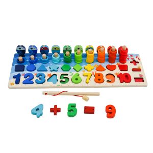 Fa számolós toronyépítő Aga4Kids MR6053