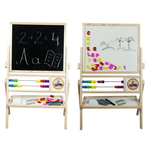 Forgatható mágnes- és rajztábla Inlea4Fun MAX TN - Natural 128317790