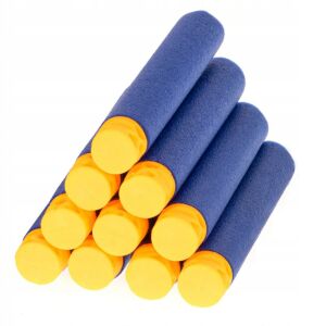 Szivacslövedék utántöltő 7 cm 10 darab Nerf 128319311 - Inlea4Fun