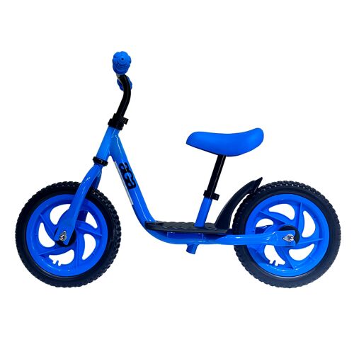 Aga MR1547-DarkBlue futóbicikli gyerekeknek, kék váz fekete kerekekkel és kormányokkal