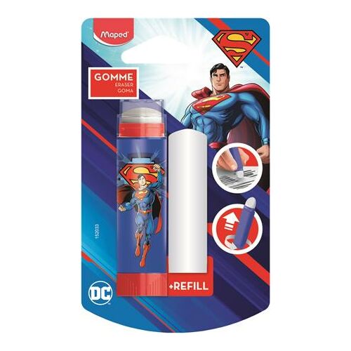Radírstift, pótbéllel, MAPED "Superman" 128335173