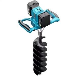 Flinke 1200W akkumulátoros talajfúró – erőteljes, vezeték nélküli földfúró ültetéshez és építkezéshez - FK-9002 (BBA) 128335299 - Flinke