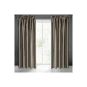 Sötétítő függöny félig matt szövetből Sötét bézs 135x270 cm 43824302 - Függöny