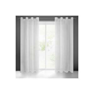 Rebecca fényáteresztő függöny finom esőszerkezettel Fehér 135x250 cm 43817053 - Függöny
