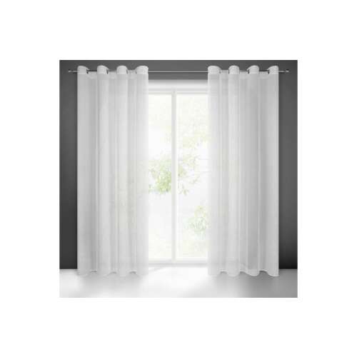 Rebecca fényáteresztő függöny finom esőszerkezettel Fehér 135x250 cm 43817053