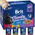Brit Premium Family Plate Chunks mokra karma dla kotów, 12 saszetek, 100g każda, z smakiem łososia, dorsza i kurczaka z indykiem
