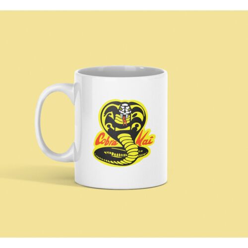 Cobra Kai logós kerámia bögre - BHarts Design