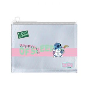Stitch cipzáras irattartó - A4 - Stitch és Scrump