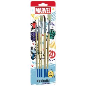 MARVEL csomagolású ecset készlet - 5 darabos 128338328 - Iskolai ecset