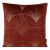 Blink21 Art Deco Bársony Párnahuzat - Téglavörös/Arany - 45x45 cm 43813287