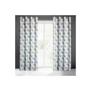 Eurofirany Sötétítő Függöny - Szürke/Sárga - 140x250 cm