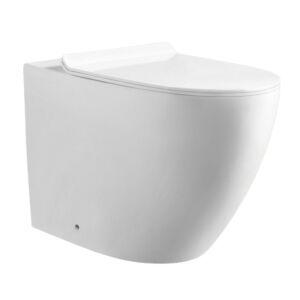 Welland Primo Rimless padlóra szerelhető WC csésze + soft-close slim WC ülőke 128351024 - Építkezés & Felújítás