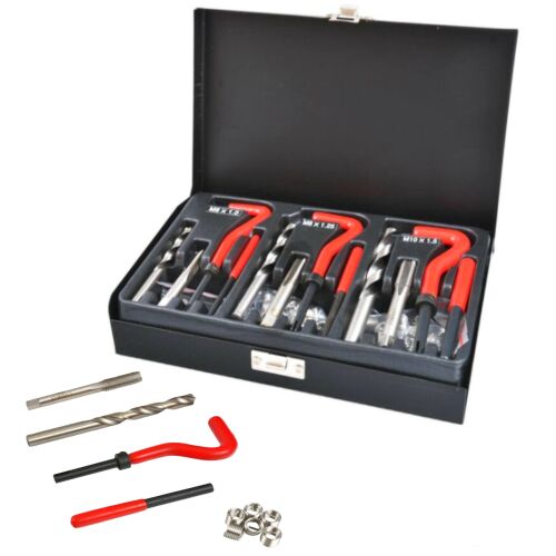 Flinke 98 részes menetjavító készlet praktikus fém tárolóbőröndben (BBL) 128351777