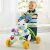 Baby using Fisher-Price Zebra Walker, interactive learning toy for toddlers