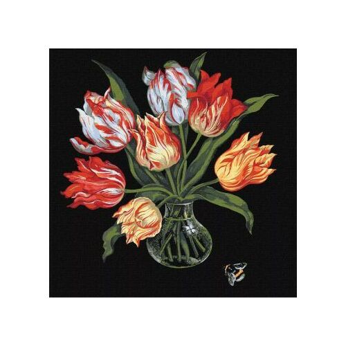 Ideyka: Colorare după numere, lalele - 40 x 40 cm 128355424