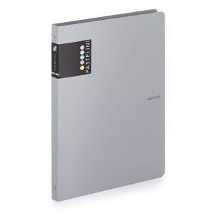 Gyűrűskönyv PASTELINI A/4 4 gyűrű PP 20 mm szürke 128356012 - Pastelini