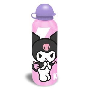 Hello Kitty Kuromi Pink alumínium kulacs ivókupakkal 500 ml 128356801 - Baba & Tipegő