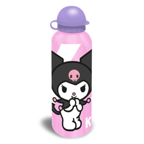 Hello Kitty Kuromi Pink alumínium kulacs ivókupakkal 500 ml