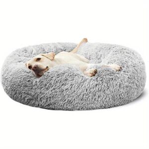 CozyPet Fánk Alakú Macskaágy - Puha Plüss 146132397 - Macska fekhely