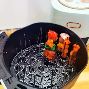 Rozsdamentes Acél Légkeveréses Nyárs - 10 db