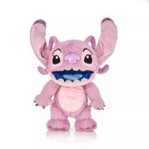 Stitch: Sprechende Angel Plüschfigur, 30cm, Interaktives Spielzeug, Disney - Kuscheltiere