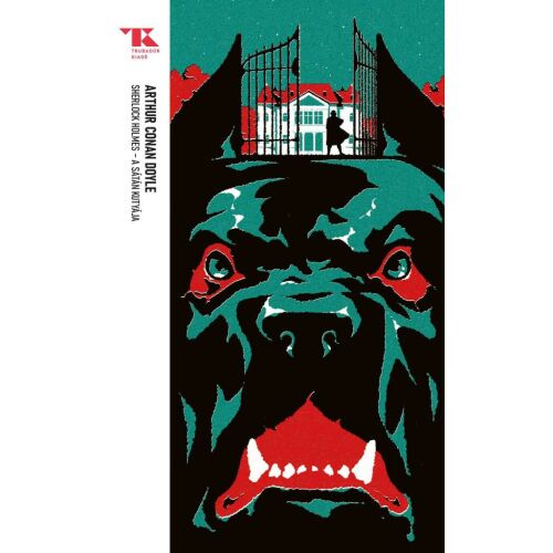 Sherlock Holmes - A sátán kutyája könyvborító egy fenyegető kutyával - Szépirodalmi könyv és regény