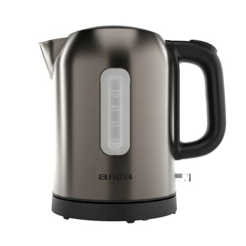 Aiwa AKT-1000 RYUJIN premium japoński czajnik elektryczny ze stali nierdzewnej z regulowanymi ustawieniami temperatury, mocą 2.200 W, pojemnością 1 litra