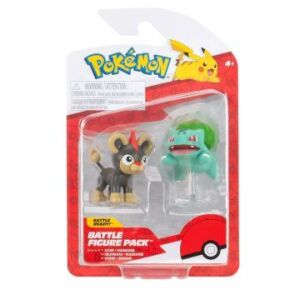 Pokémon: zestaw 2 figurek - Litleo, Bulbasaur 128359112 - Jazwares