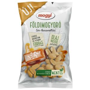 Mogyi, Olaj nélkül pirított földimogyoró sós karamellás ízű, 130g 128359395 - Mogyi