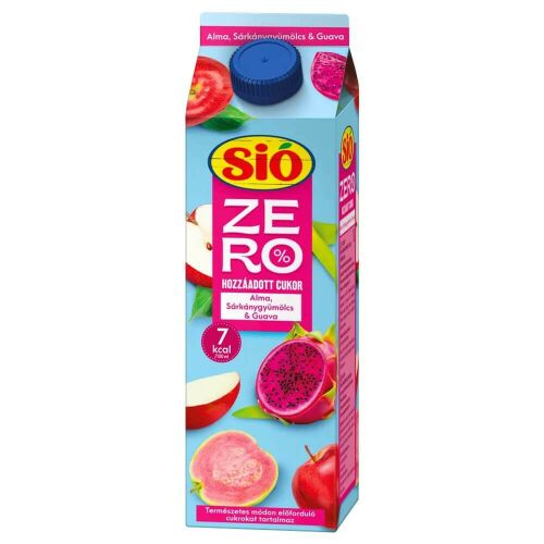 Sió Zero Alma-Sárkánygyümölcs-Guava gyümölcsital - 1 liter 128359569