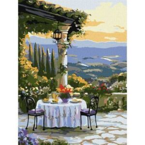 Ideyka: Festés számok szerint, Festői vacsora - 30 x 40 cm 128360481 - Ideyka