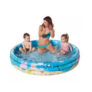 Piscina gonflabila Happy People Peppa Pig in utilizare, copii jucandu-se - Piscine si jocuri de plaja