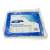 Blue pool ground cloth, 488x488cm, for above ground pools, packaged